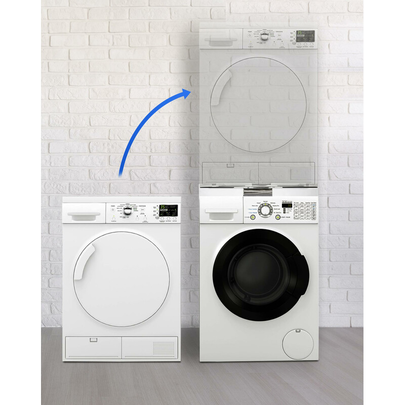 Mellansats för stapling av torktumlare och tvättmaskin