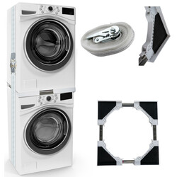 Mellansats för stapling av torktumlare och tvättmaskin