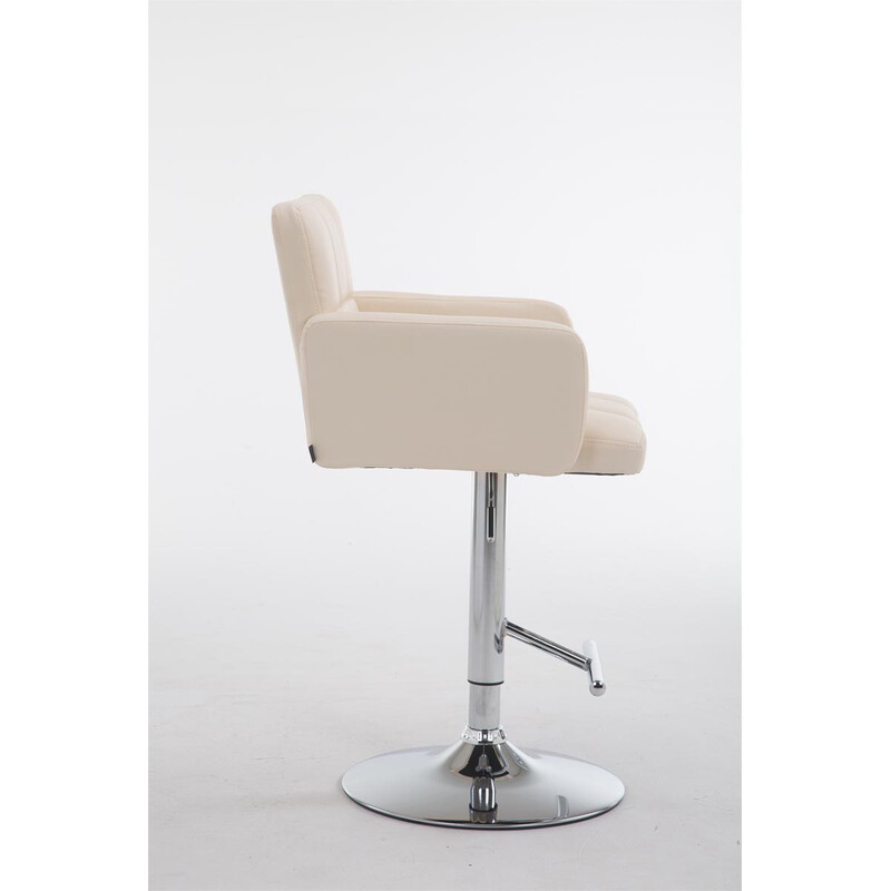 Elegant och bekväm barstol med justerbar höjd och fotstöd