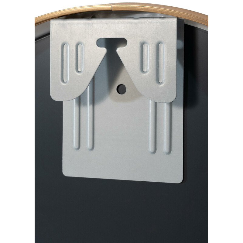 Rund spegel med tunn ram i fyra storlekar