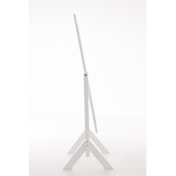 Elegant dekorativ spegel i antik stil med träram