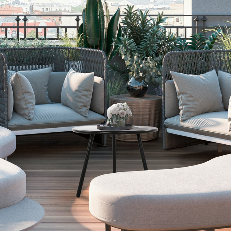 Mångsidigt väderbeständigt bord för inomhus- och utomhusbruk