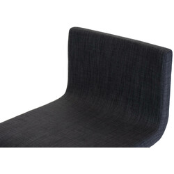 Modern justerbar barstol med ryggstöd och fotstöd