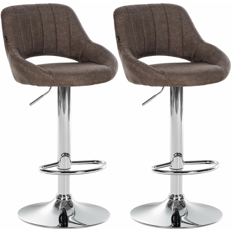 Moderna justerbara barstolar med bekväm vadderad sits