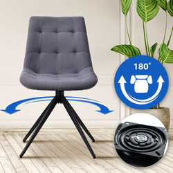 Modern och bekväm stol med vridbar sits