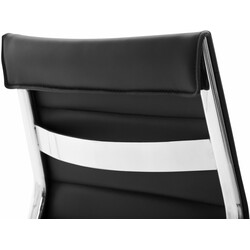 Ergonomisk kontorsstol med justerbar höjd och modern design