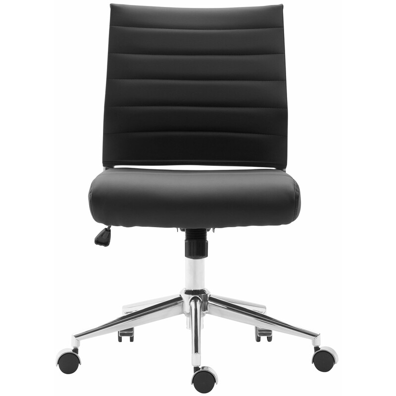 Ergonomisk kontorsstol med justerbar höjd och modern design