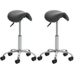 Ergonomisk sadelstol för klinik och salong