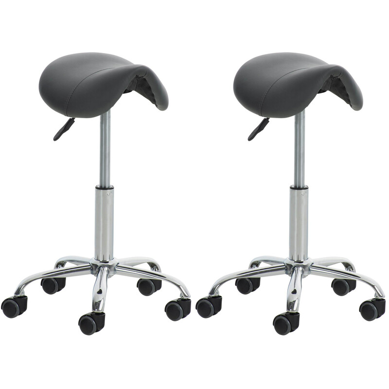 Ergonomisk sadelstol för klinik och salong