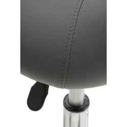 Ergonomisk sadelstol för klinik och salong, justerbar höjd