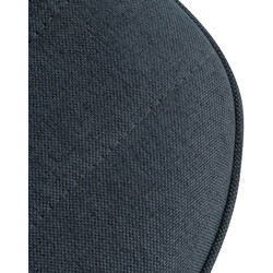 Justerbara dekorativa barstolar med tygklädsel och metallram