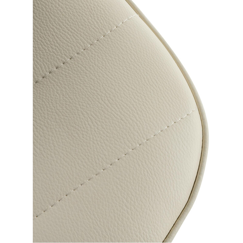 Justerbara barstolar i konstläder med metallram