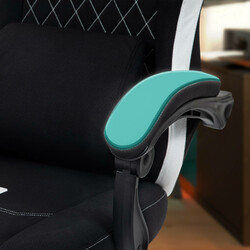 Ergonomisk kontorsstol med justerbart ryggstöd och svankstöd