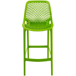 Modern barstol för inom- och utomhusbruk med ergonomisk design