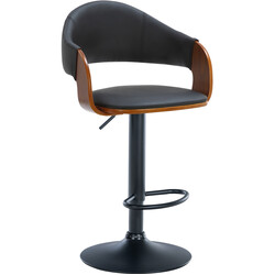 Modern och bekväm höjdjusterbar barstol i konstläder