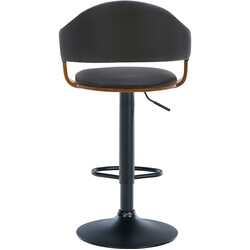 Modern och bekväm höjdjusterbar barstol i konstläder