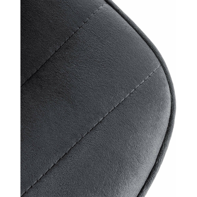 Eleganta höjdjusterbara barstolar i sammet med metallram