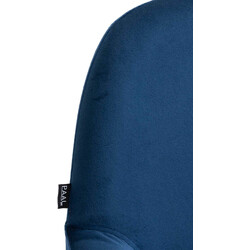 Modern höj- och sänkbar barstol i sammet med gyllene ram