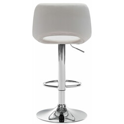 Camden justerbara barstolar i sammet med fotstöd