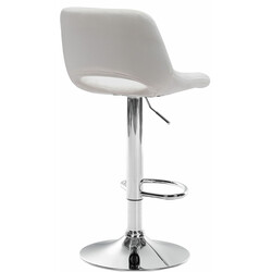 Camden justerbara barstolar i sammet med fotstöd