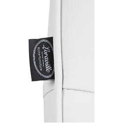 Höjdjusterbar barstol i konstläder med modern design