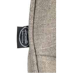 Elegant höjdjusterbar barstol med vadderad sits och fotstöd