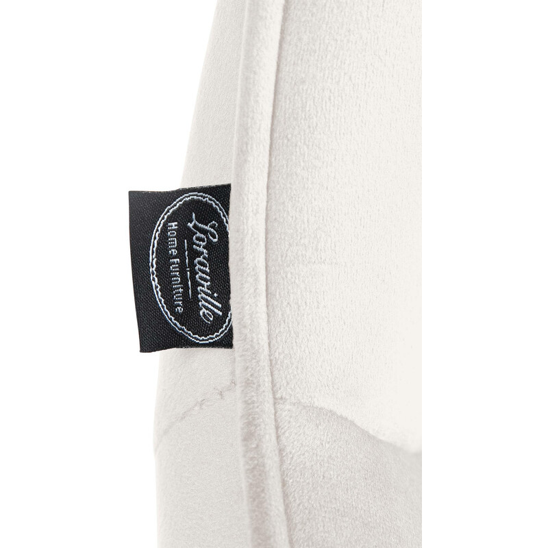 Elegant höjdjusterbar barstol med sammetsöverdrag och metallram