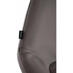 Elegant och modern justerbar barstol med gyllene metallram