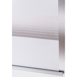 Zebra/duo-gardiner utan borrning, justerbart ljusinsläpp, barnsäker