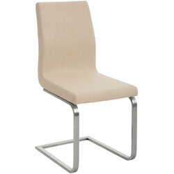 Elegant matstol i modern design med ergonomiskt ryggstöd