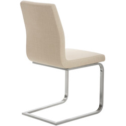 Elegant matstol i modern design med ergonomiskt ryggstöd