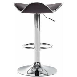 Elegant och bekväm barstol i konstläder med höjdjustering