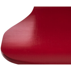 Stapelbar stol i trä och krom för kontor och evenemang