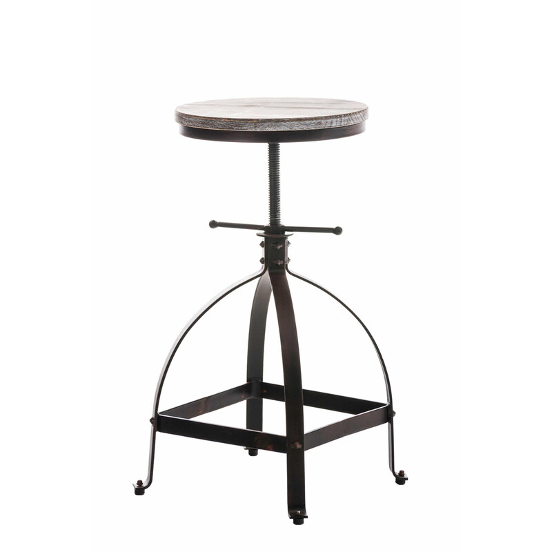 Justerbart ståbord i trä och stål för elegant inredning