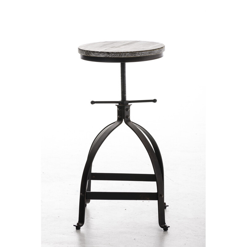 Justerbart ståbord i trä och stål för elegant inredning