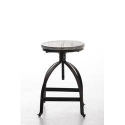 Justerbart ståbord i trä och stål för elegant inredning