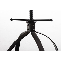 Justerbart ståbord i trä och stål för elegant inredning