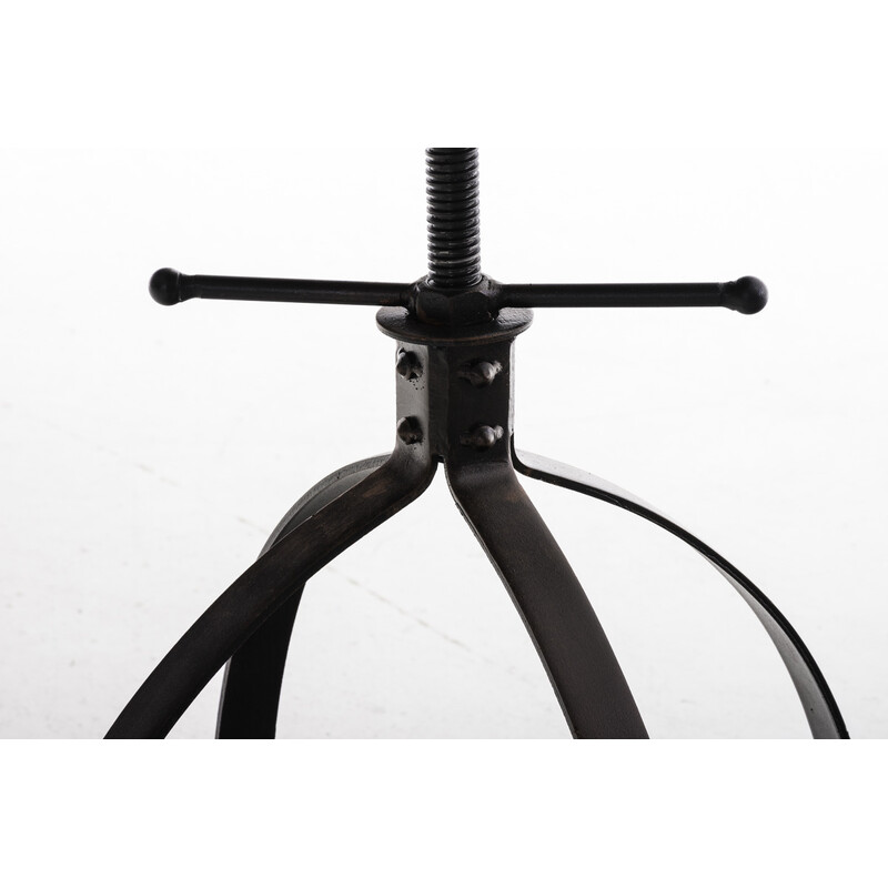 Justerbart ståbord i trä och stål för elegant inredning