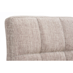 Bekväm höjdjusterbar barstol med tygklädsel och ryggstöd