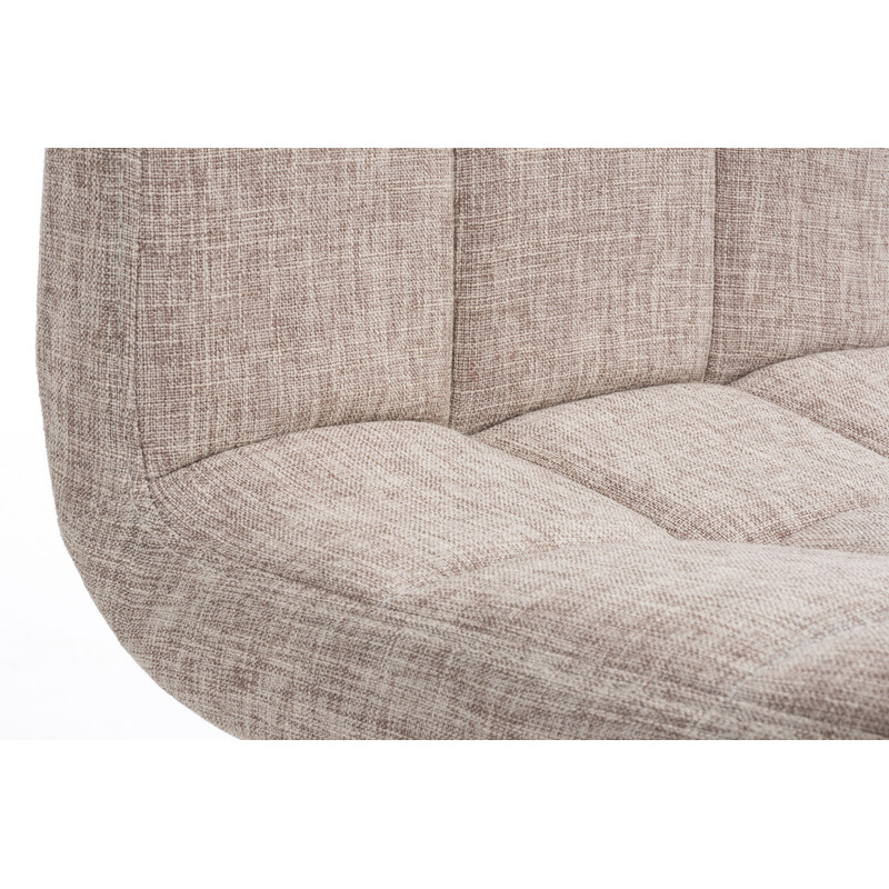 Bekväm höjdjusterbar barstol med tygklädsel och ryggstöd