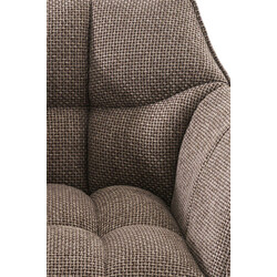 Elegant och bekväm höj- och sänkbar barstol i tyg