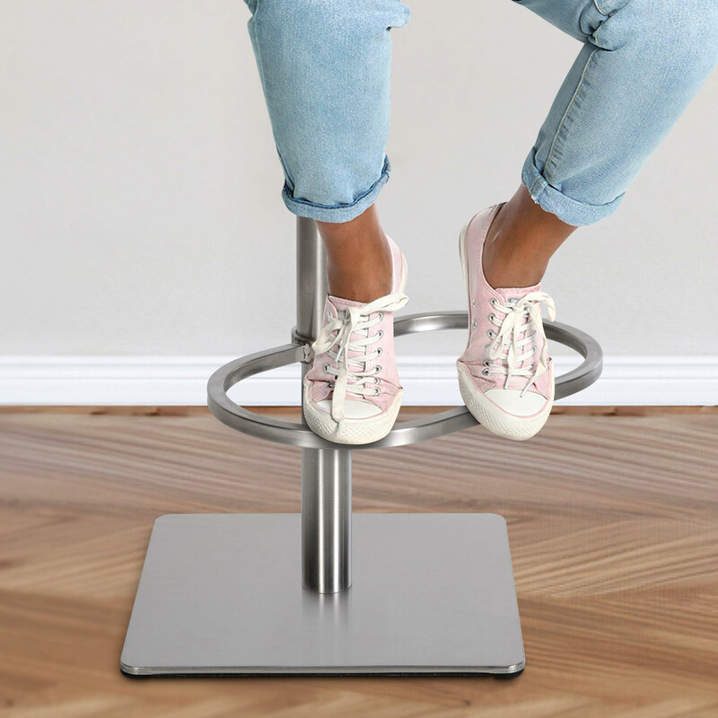 Elegant och bekväm höj- och sänkbar barstol i tyg