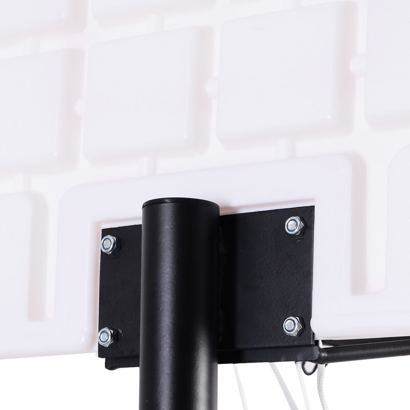 Flyttbar höj- och sänkbar basketställning för inomhus och utomhus