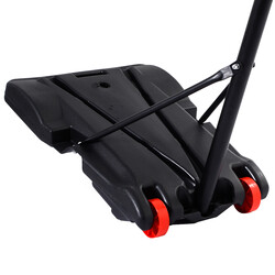 Flyttbar höj- och sänkbar basketställning för inomhus och utomhus