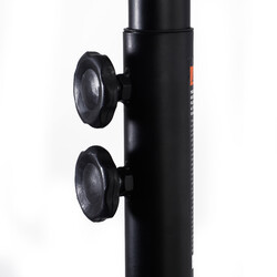 Flyttbar höj- och sänkbar basketställning för inomhus och utomhus