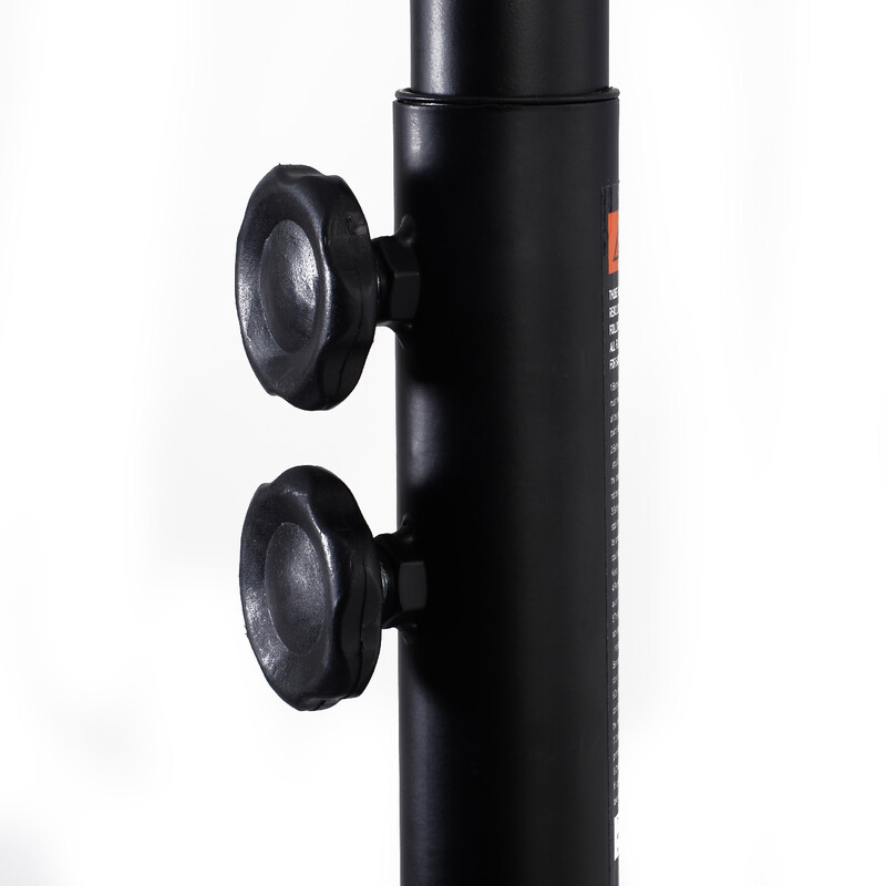 Flyttbar höj- och sänkbar basketställning för inomhus och utomhus