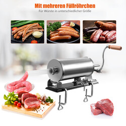 Korvstoppare i rostfritt stål med 3,6L kapacitet