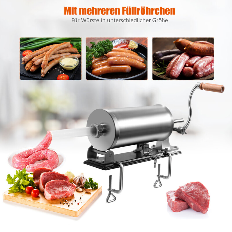 Korvstoppare i rostfritt stål med 3,6L kapacitet