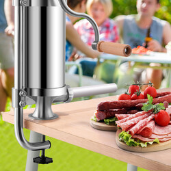 Korvfyllare med 4 fyllningsrör för hemmabruk