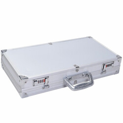 Aluminiumförvaringsväska med kombinationslås och anpassningsbar inredning